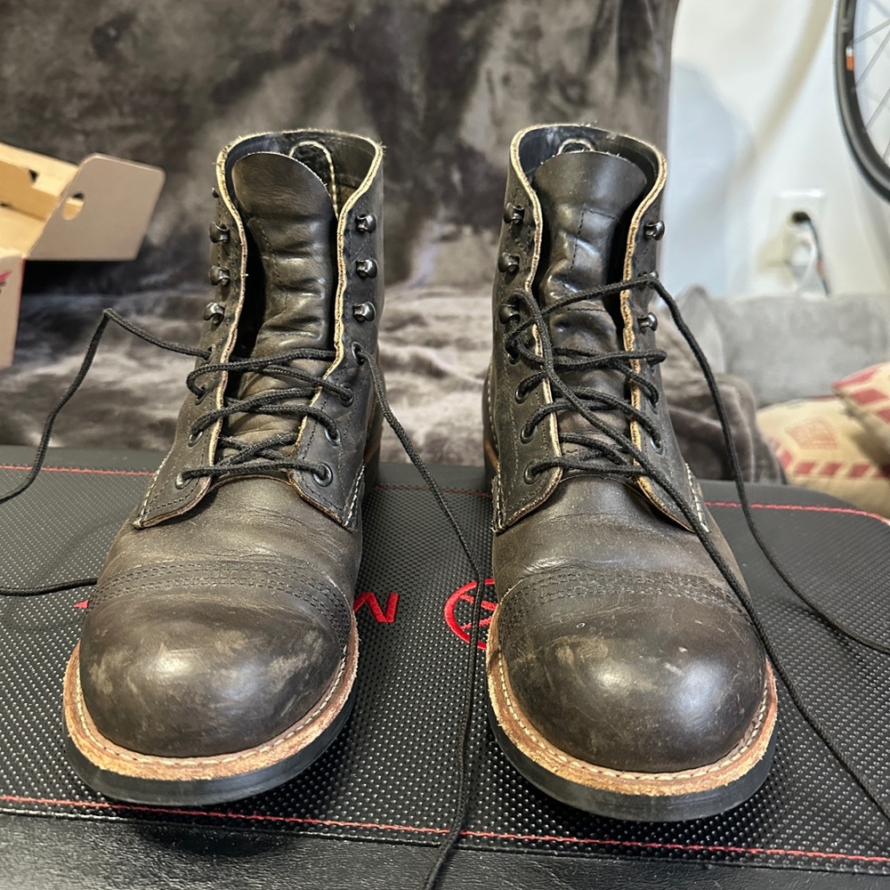 Red Wing Iron Ranger Boots Brown Mens Size 9.5